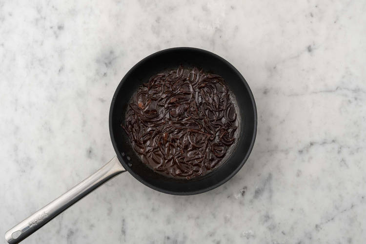 Caramelise the onion