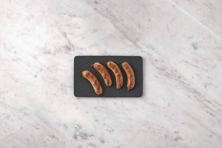 Grill the sausages