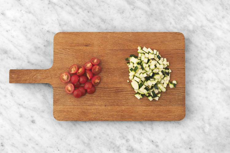 Forbered grøntsager