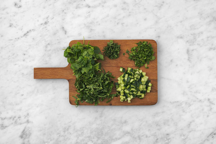 Forbered grønnsaker