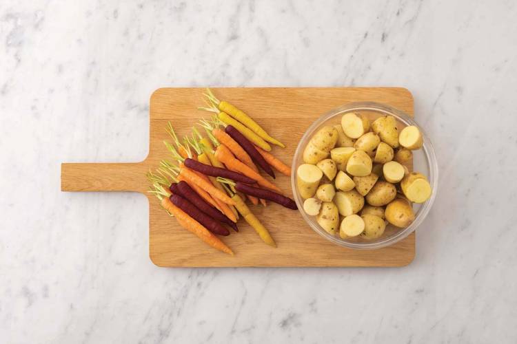 Prep the veggies
