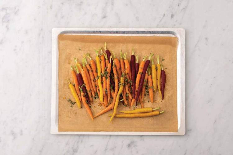 Prep the carrots