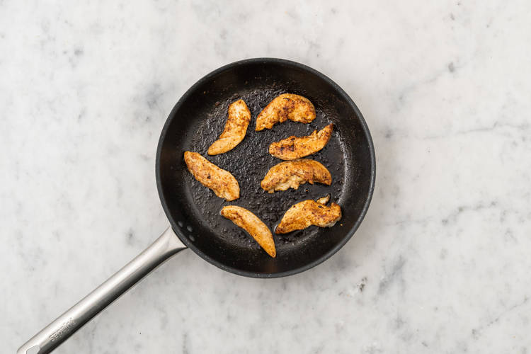 Prep & cook the chicken