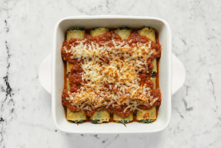 Bake cannelloni 