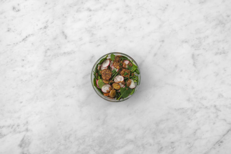 Finish veggie medley