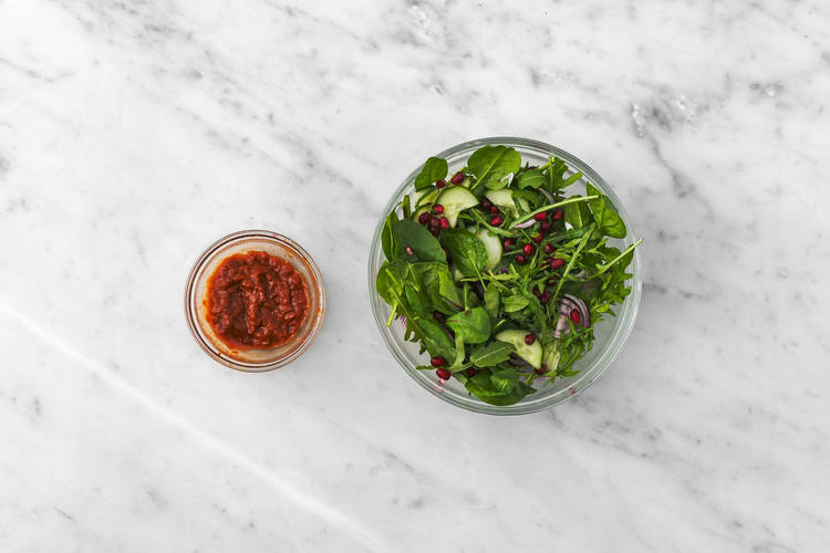 Bland calabresepesto