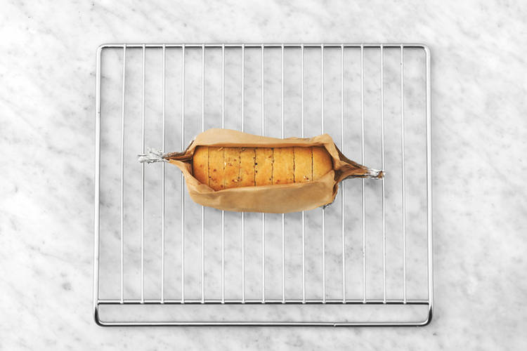 Make the garlic bread