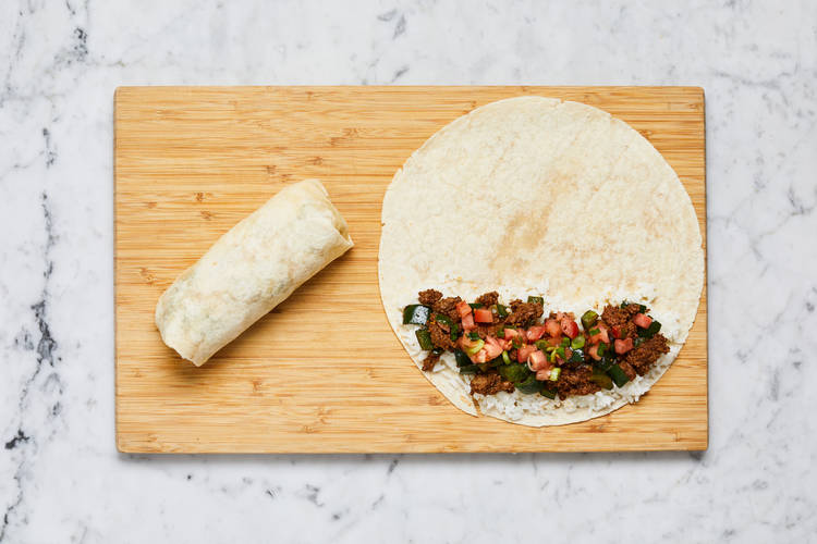 Assemble Burritos
