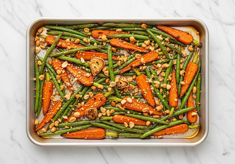 Finish Prep & Roast Veggies