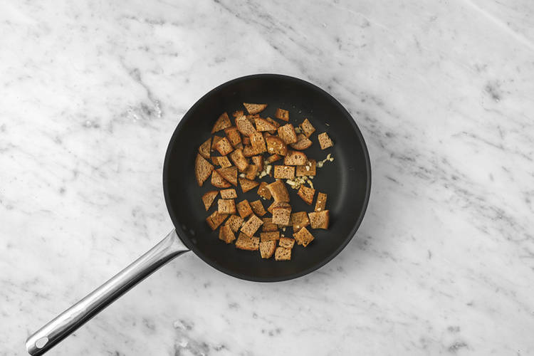 Make the croutons
