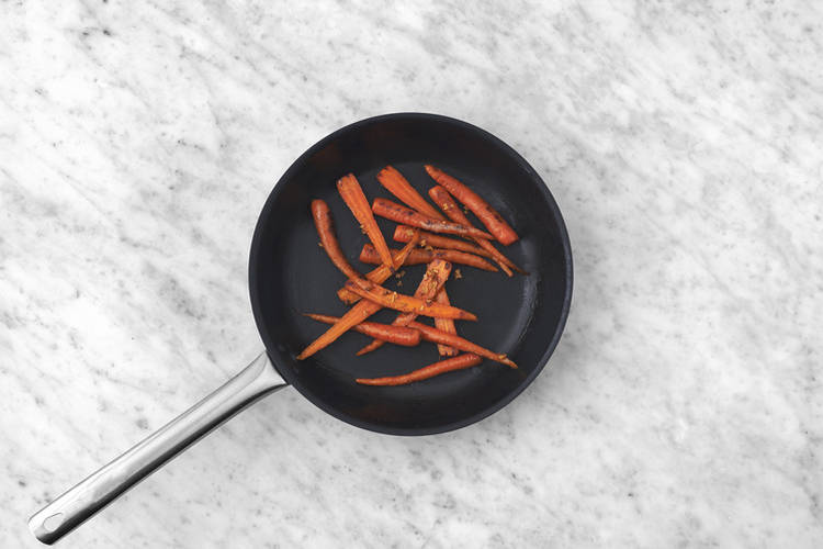 Cook the baby carrots