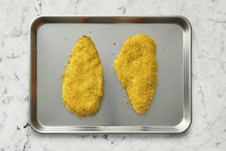 Roast Green Beans & Chicken