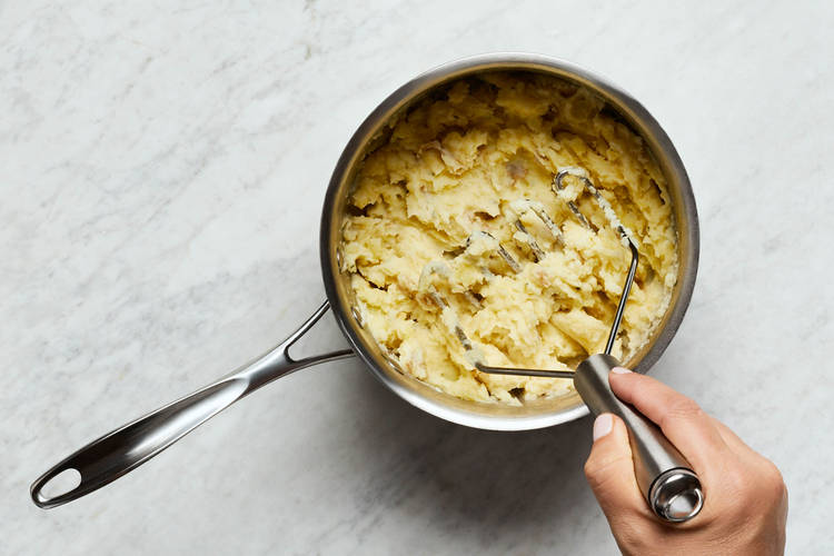 BOIL & MASH POTATOES