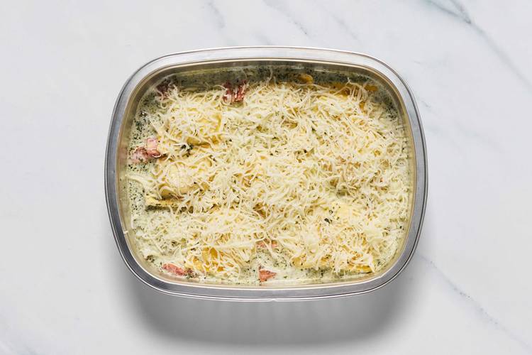 Assemble Ravioli Bake