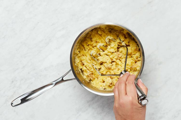 Finish Prep & Mash Potatoes