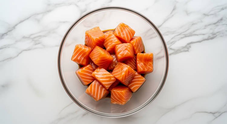 Prep & Marinate Salmon