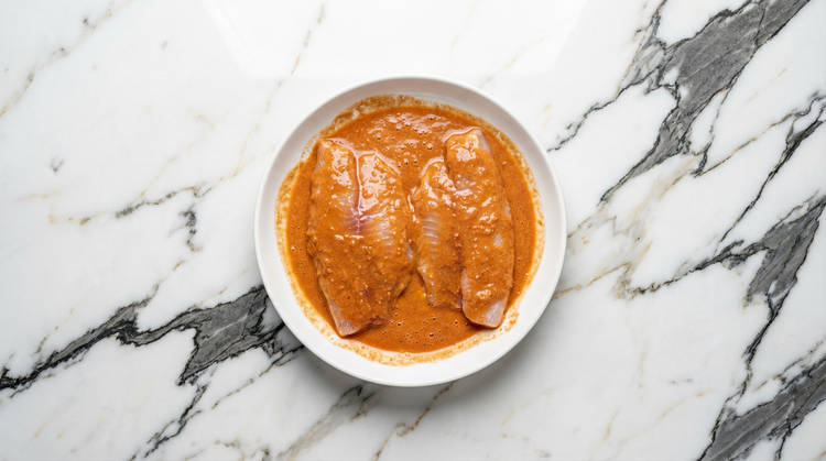 Make Batter & Coat Fish