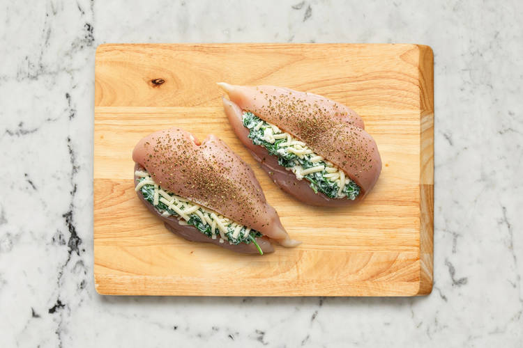 Make Filling & Stuff Chicken