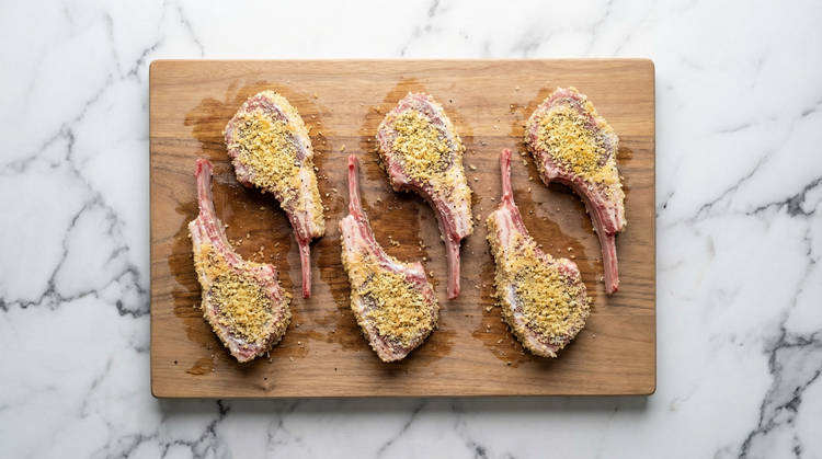Coat Lamb Chops