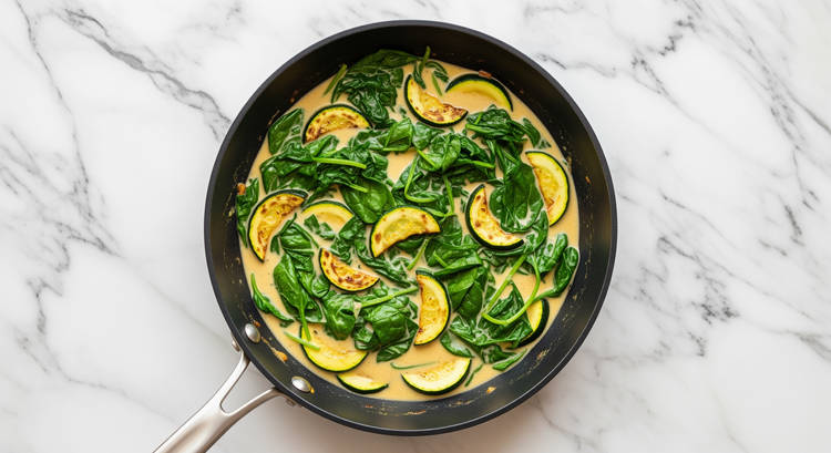 Add Spinach & Warm Grains