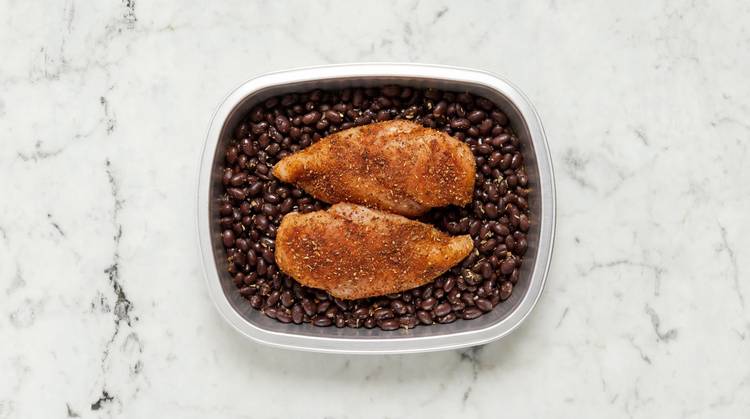Roast Chicken & Beans