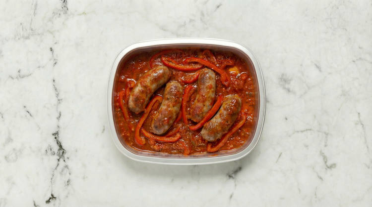 Bake Sausage & Pepper