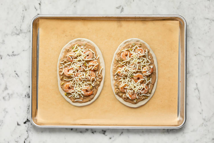 Shape & Assemble Pizzas