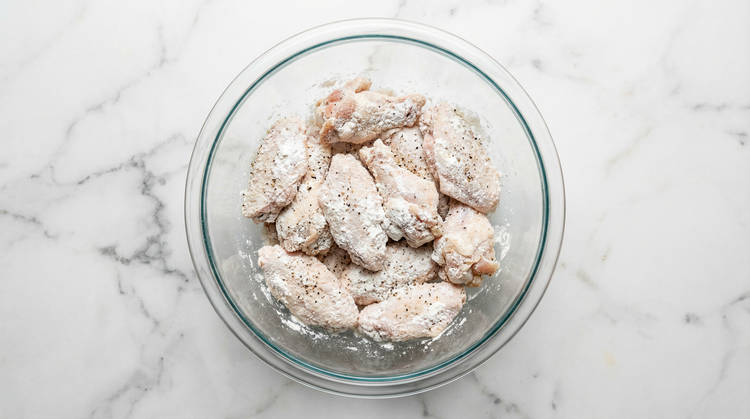 Make Sauce & Coat Wings