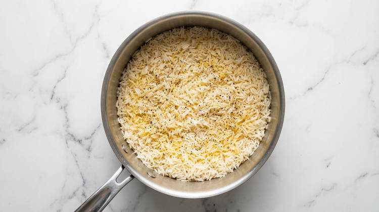 Finish Prep & Fluff Rice