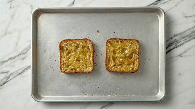 Finish Shakshuka & Toast Bread