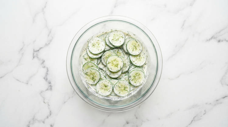 Make Cucumber Salad