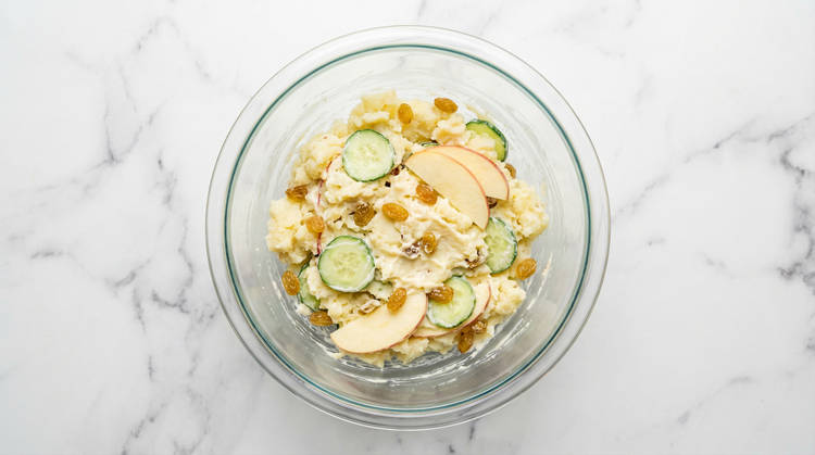 Make Potato Salad & Dipping Sauce