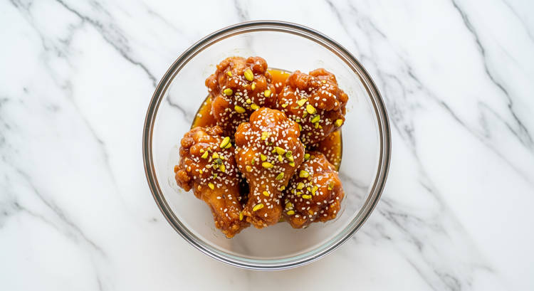 Make Hot Honey Butter & Finish Wings