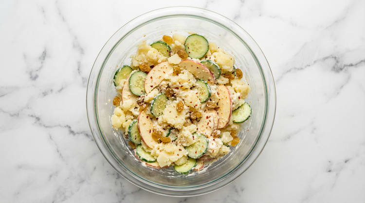 Make Potato Salad & Dipping Sauce