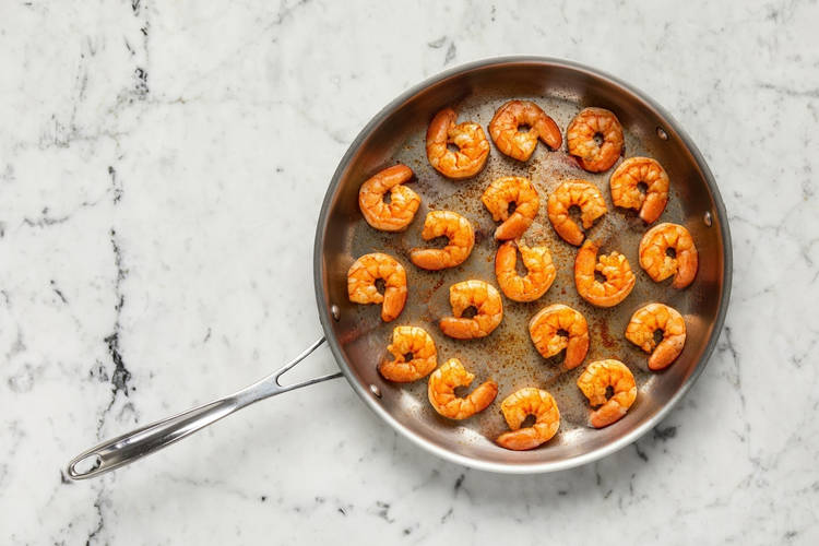 Cook Shrimp & Make Filling