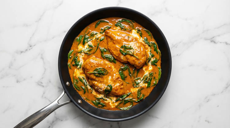 Make Curry & Simmer Chicken