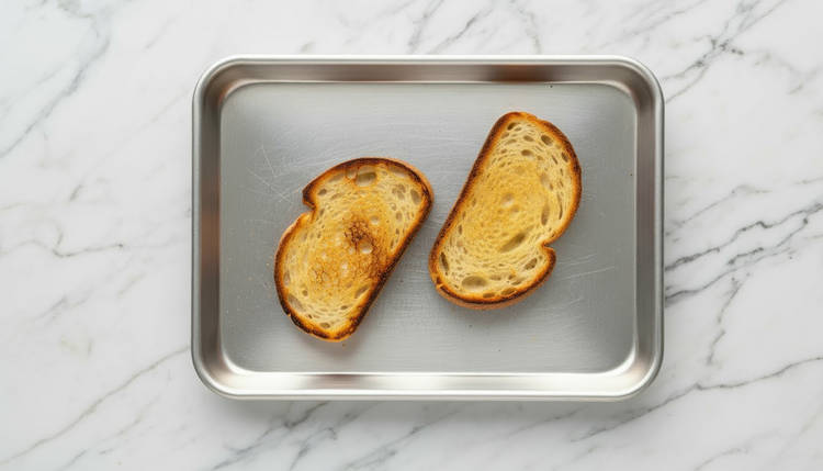 Toast Bread & Make Dressing