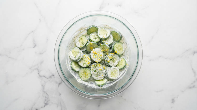 Make Cucumber Salad