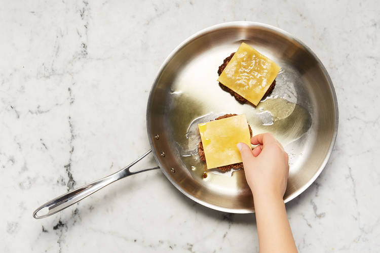 COOK PATTIES & TOAST BUNS