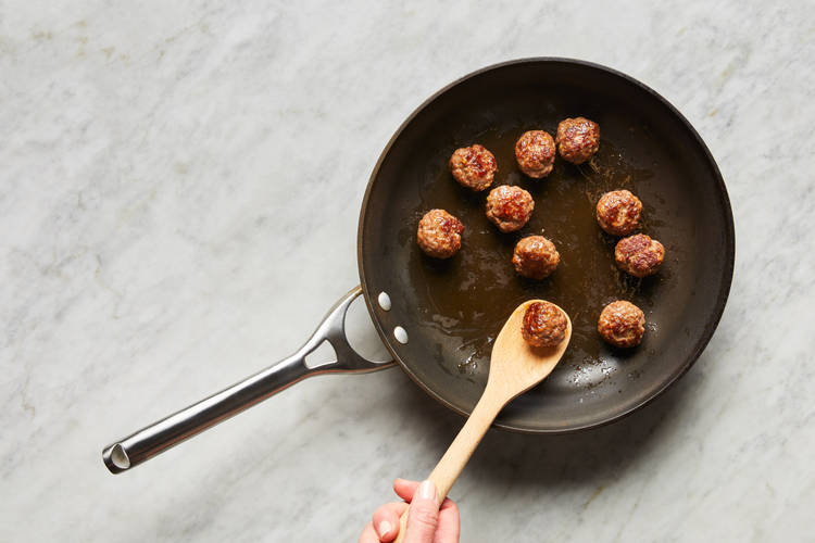 COOK MEATBALLS