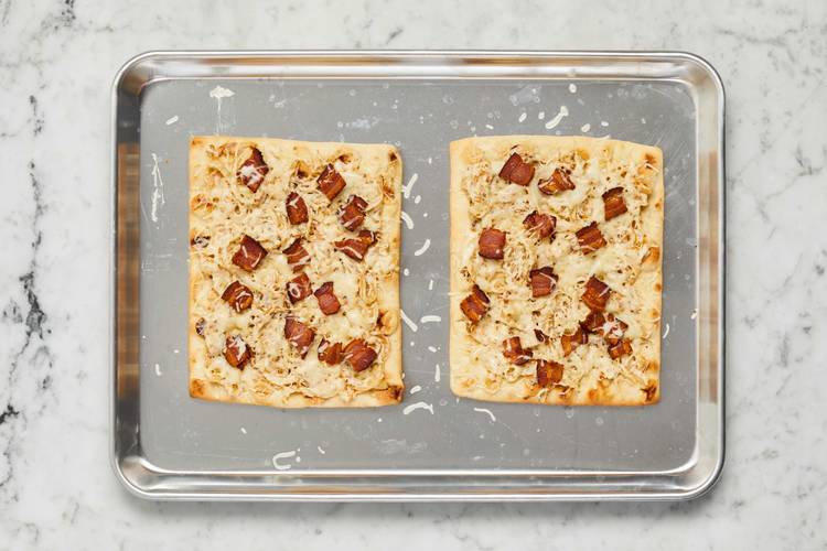 <p>Bake Flatbreads</p>