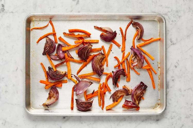 Start Prep & Roast Veggies