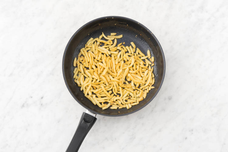 Spätzle anbraten