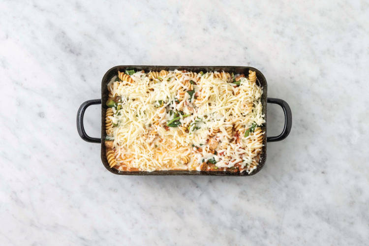 Bake the pasta