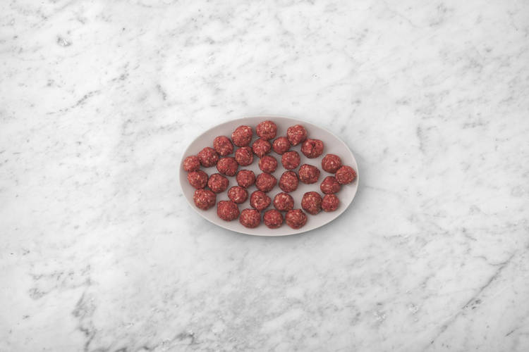 Prep the meatballs