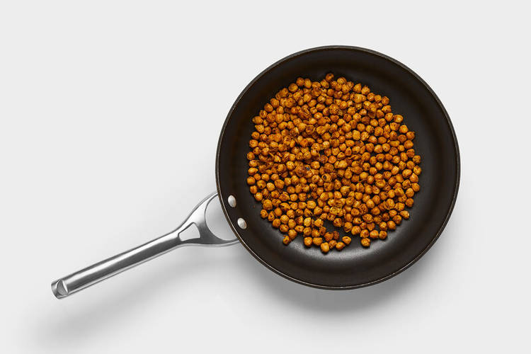 Prep Remaining Ingredients and Cook Chickpeas