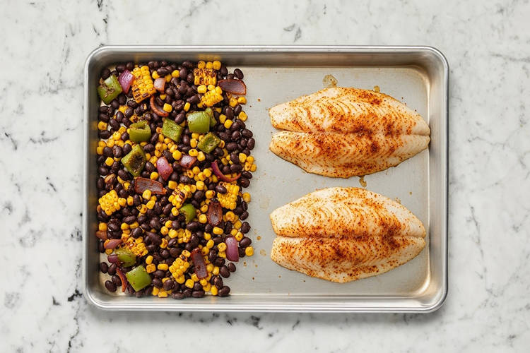 Roast Fish & Finish Pico