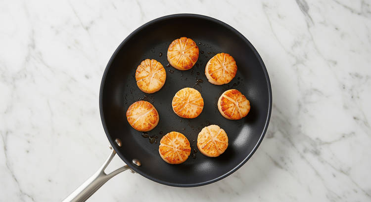 Prep & Cook Scallops