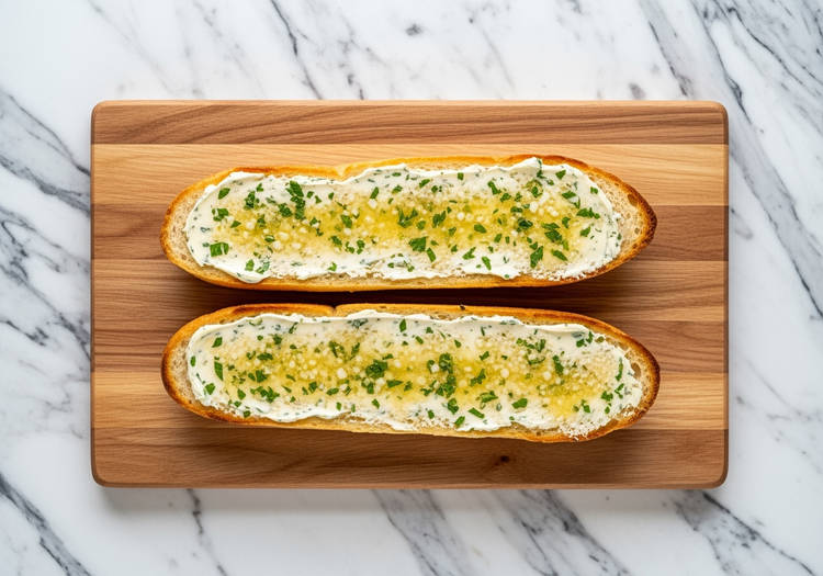 Make Garlic Bread & Dressing