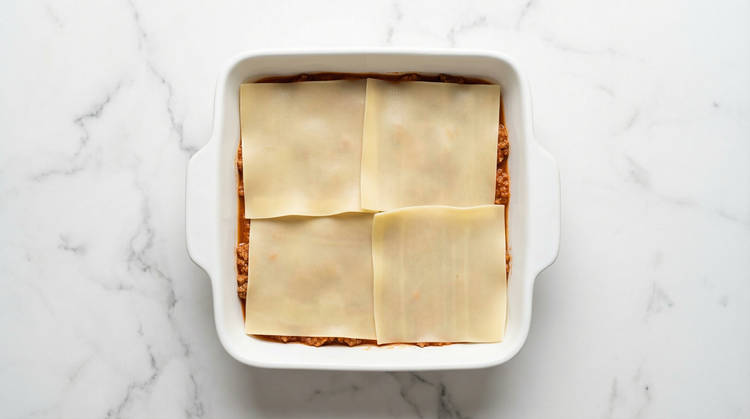 Start Lasagna Assembly